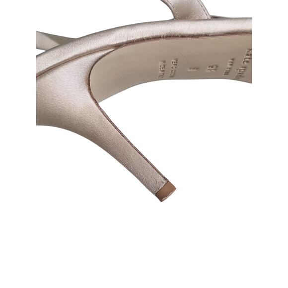 Kate Spade Madison Champagne Sandals Heels Size 9.5 - Picture 4 of 6